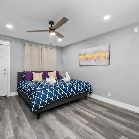 Modern 2Br City Center Getaway With Free Park Houston Exterior foto