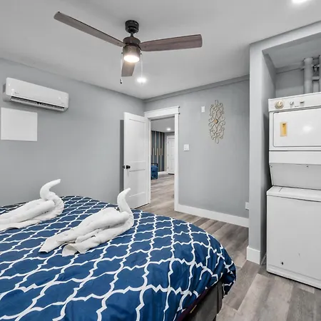 Modern 2Br City Center Getaway With Free Park Houston Exterior foto